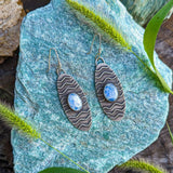 I Wanna Ride That Wave - Sturgeon Moon Earrings