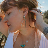 Light As A Feather Hoops (Studs) #2