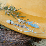 Light As A Feather Hoops (Studs) #2