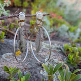 Light As A Feather Hoops (Studs) #2