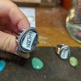 I Am Worthy (size 8.5 wide band)