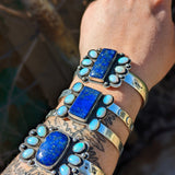Super Nova Cuff - moons (Size 5.5")