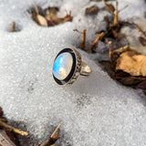 Snow Moon Ring (Size 8.5)
