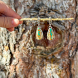 Evr'day Leverbacks - Royston Ribbon Turquoise