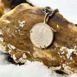 Coin Necklace - Eagle - Matte (24")