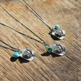 Mini Cowboy Hat Necklace - 20” chain