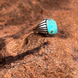Ridgeline Ring - No.8 Turquoise (Size 11.25)