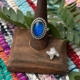 Classic Mood Ring (with boarder) - Size 7.5