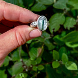 Heart Throb Ring - Tourmalinated Quartz (7.5)