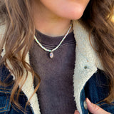 Lil' Roadie Pendant - Fire Opal