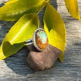 No.8 Turquoise Ring (Size 6.5)