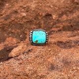 Ridgeline Ring - No.8 Turquoise (Size 11.25)