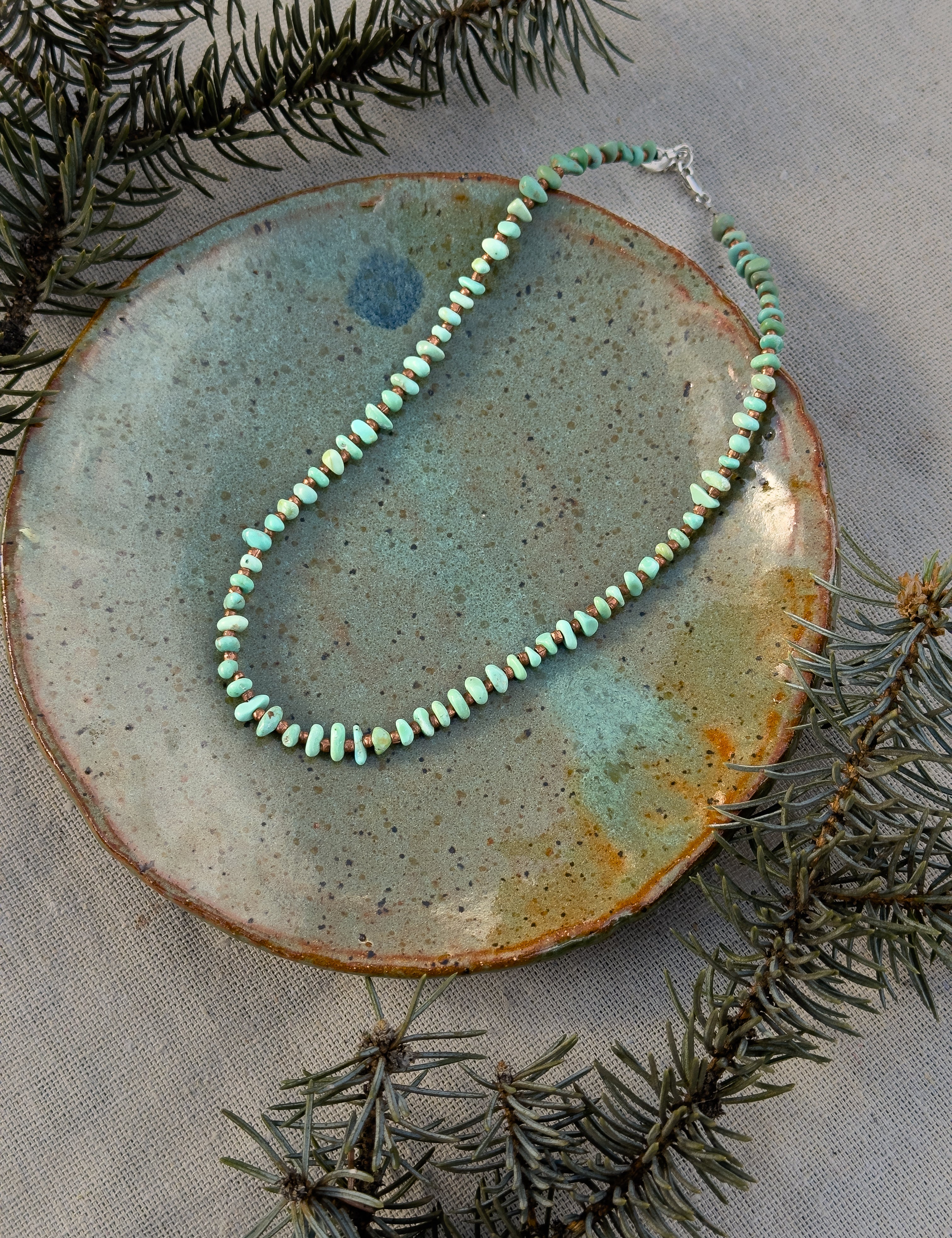 TQ Nugget - Seafoam & Copper