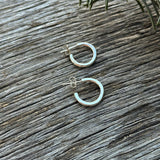 Mini Hammered Hoops
