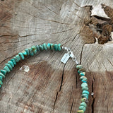 Chunky Turquoise necklace - 20”L￼