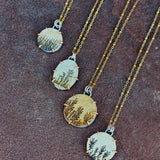 Golden Hour No.4 - on 18” Chain