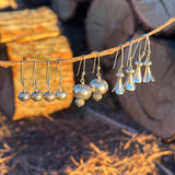 Squash Blossom & Poppy Earrings