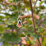 Little Roadie Necklace - Dendritic Agate