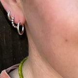 Mini Hammered Hoops