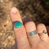 Little Bitty Ring - Emerald Valley - sz. 7.5