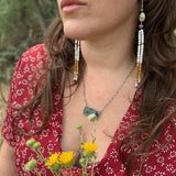 Aspen Drift Beaded Earrings - No.2