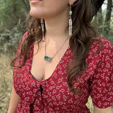 Aspen Drift Beaded Earrings - No.2
