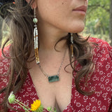 Aspen Drift Beaded Earrings - No.2