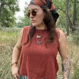 Timber Necklace - Dendritic Jasper