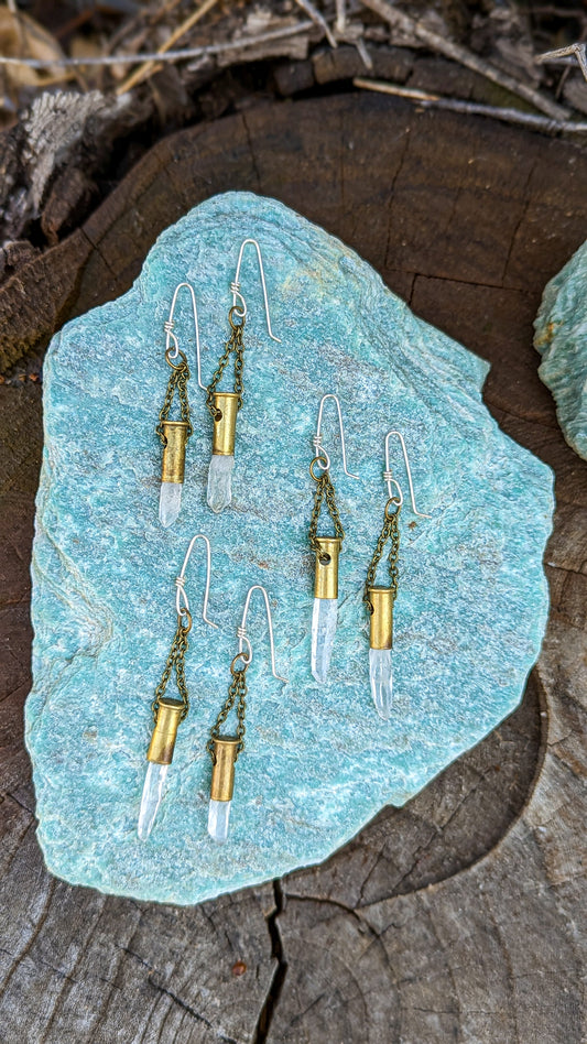 Bullet Earrings (.22s)