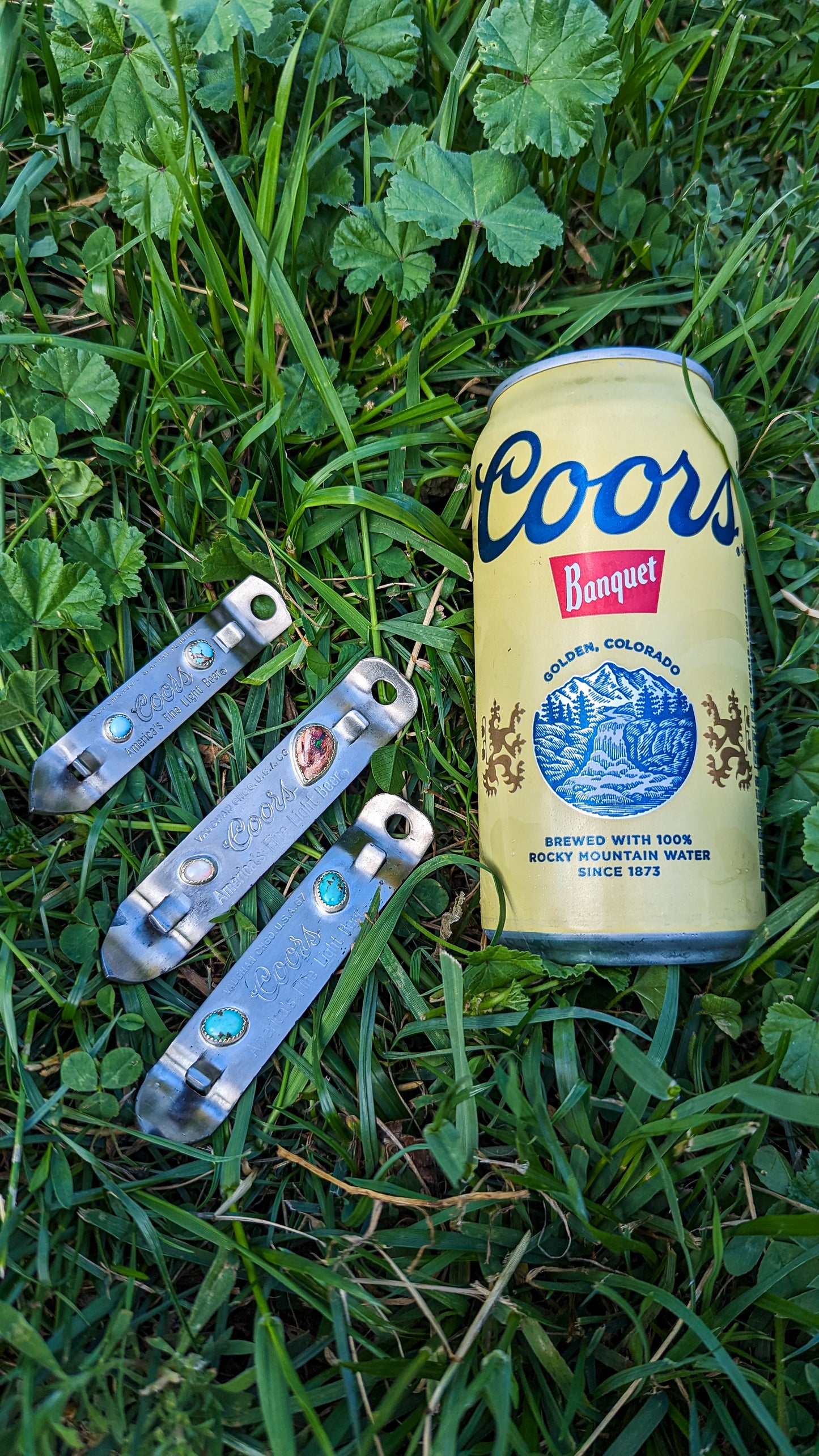 Coors Bottle Opener - Kingman Turquoise