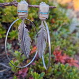 Light As A Feather Hoops (Studs) #1