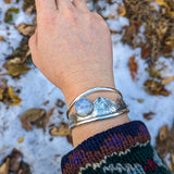 Cold Moon Cuff (Size 5.5")